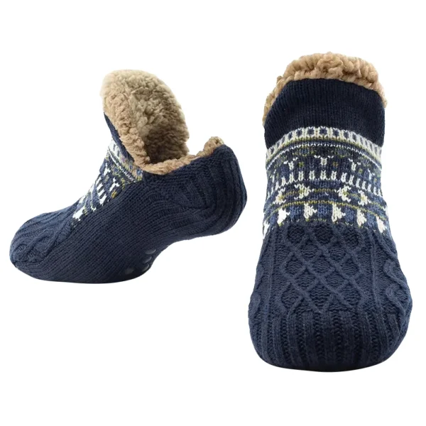 Men Women Winter Indoor Home Slippers Socks Non Slip Bedroom Sleeping Sock Soft Thermal Slipper Socks for Christmas - Image 7