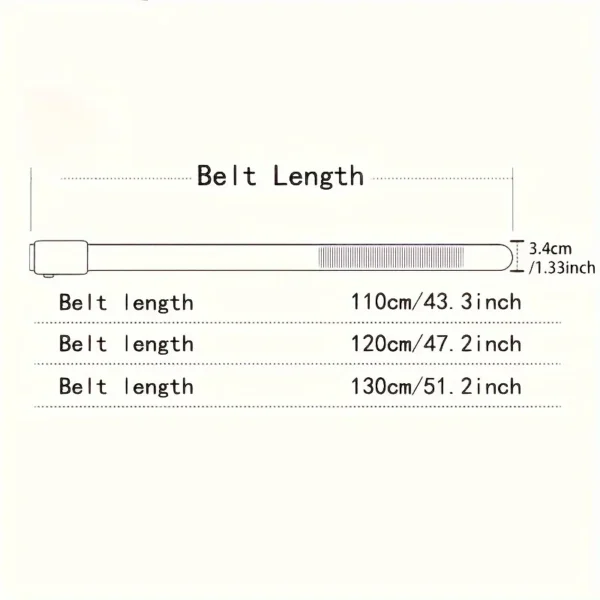 Men's Outdoor Leisure Sports Belt, Desdentado liberação rápida, fivela automática, preto, qualidade - Image 2