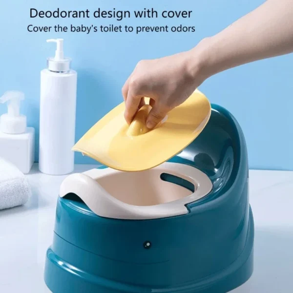 Toddler Potty Baby Toilet Trainer Portable Training Toilet For Travel Stable And Safe Oval Bottom Design Non Slip Potty For - Image 4