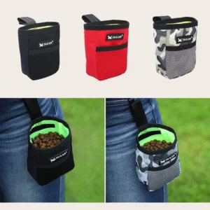 Pet Dog Puppy Training Treat Snack Bait Pet Feed Pocket Pouch Obedience Agility Pouch Food Bag Pocket Snack Reward Waist Bag