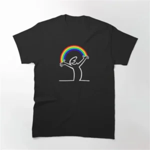 La Linea The Line Osvaldo Cavandoli TV T Shirt Men Happy Fashion Women's Tshirts Streetwear Tee Round Neck Casual Tops Camisetas