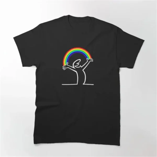 La Linea The Line Osvaldo Cavandoli TV T Shirt Men Happy Fashion Women's Tshirts Streetwear Tee Round Neck Casual Tops Camisetas