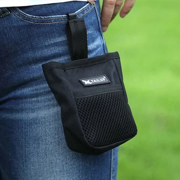 Pet Dog Puppy Training Treat Snack Bait Pet Feed Pocket Pouch Obedience Agility Pouch Food Bag Pocket Snack Reward Waist Bag - Image 4
