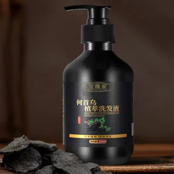 Herbal Polygonum Multiflorum Shampoo Oil Control, Dandruff Control, Itchy Relief Shampoo for Women Hair Essential Oil Hair Care - Image 5