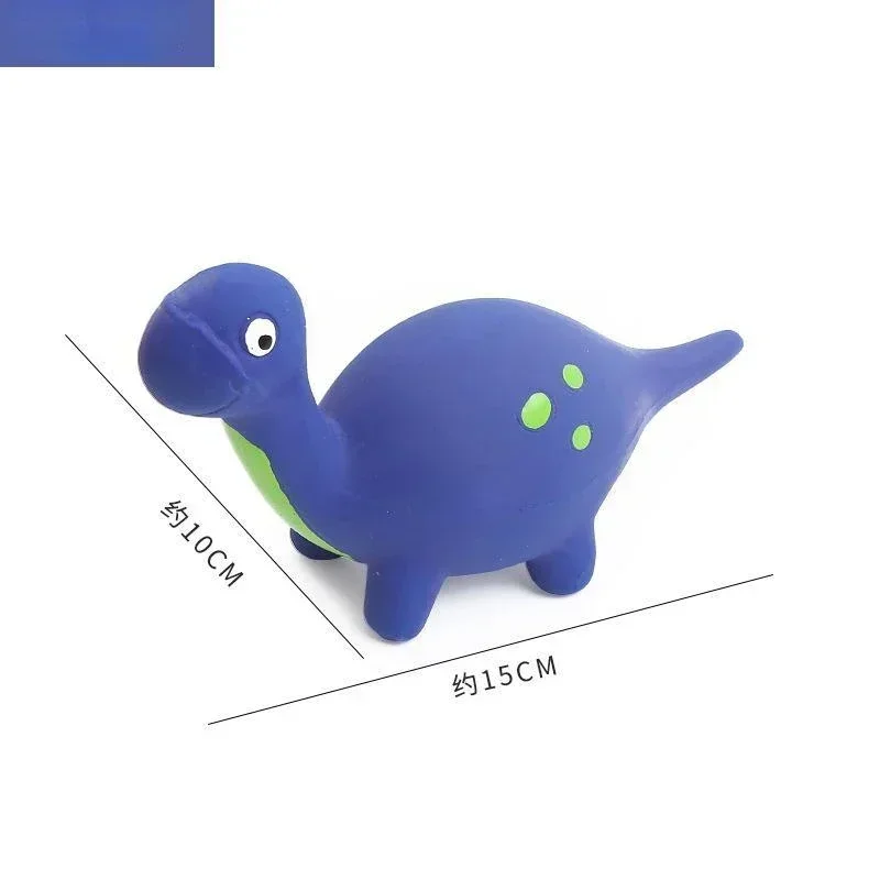 Squeaky Dinosaur Dog Toys Latex Interactive Squeak Funny Cute Dog Toy Multiple Fun Play For Release Excess Energy And Reduce - Image 9