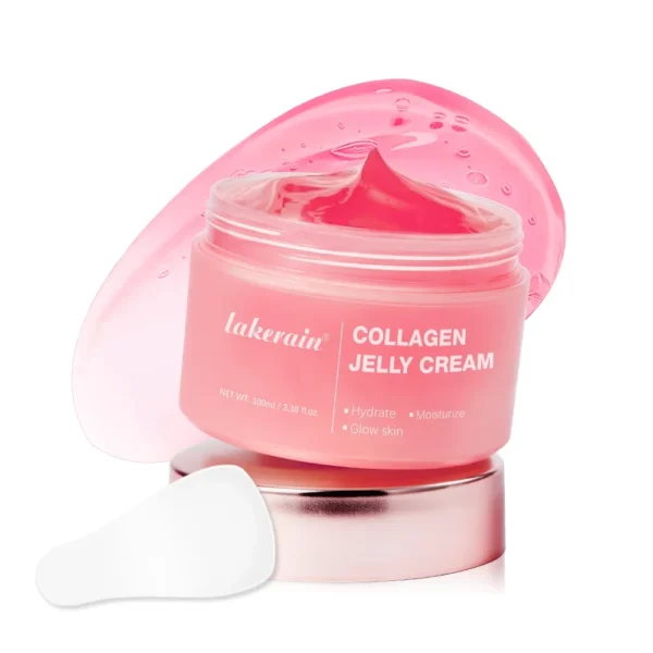 Collagen Jelly Cream Enhances Skin Barrier Moisture 24-hour Facial Shine Natural Ingredient Korean Face Care Products - Image 2