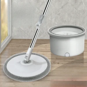 Lazy Hands-free Washing Sewage Separation Mop Microfiber Spin Mop and Bucket Set Floor Cleaning System Hands-free Self-wringing