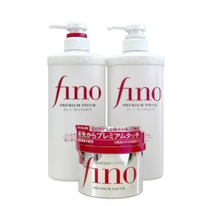 Fino Shampoo Conditioner 550ml Oil-controlled Flush And Soft Improve Frizz-damaged Hair Mask Shampoo Profissional