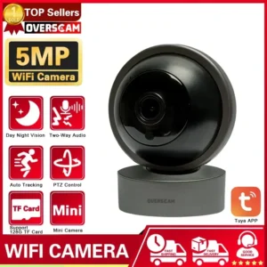 Tuya 5MP IP Camera WIFI PTZ Secuity Camera Smart HD Indoor Baby Monitor Home Wireless Night Vision CCTV Surveillance Cameras