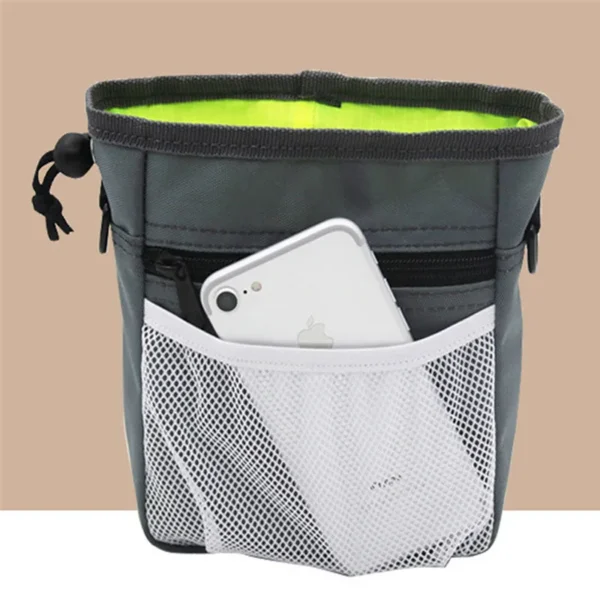 Pet Dog Puppy Training Treat Snack Pet Feed Pocket Pouch Multifunctional Pouch Food Crossbody Bag Pocket Dogwalking Waist Bag - Image 5