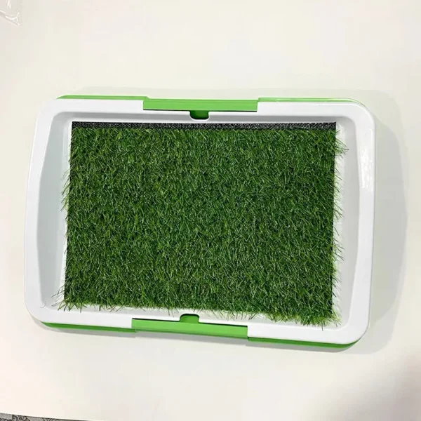 Pet Dog Toilet Artificial Grass Dog Potty Splashproof Washable Reusable Pee Pads Dog Training Toilet Puppy Pad Tray Pet Supplies - Image 8