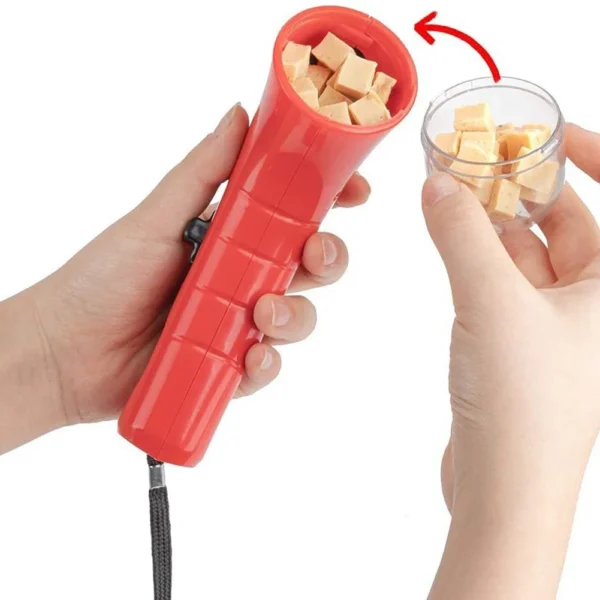 Pet Food Feeding Training Equipment Interactive Food Dispenser Launcher Gun Pet Treat Launcher for Dog Cat Exercise Training - Image 4