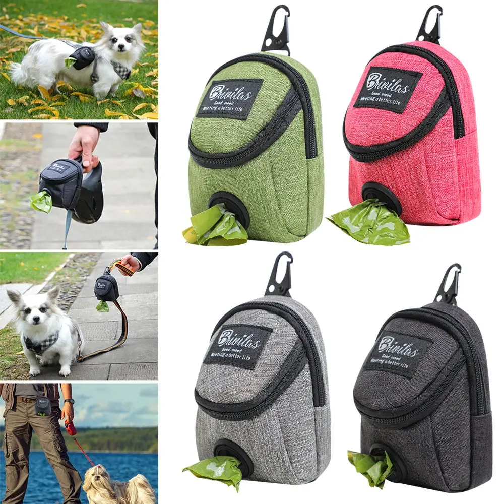 Pet Dog treat pouch Portable Multifunction Dog training bag Outdoor Travel Dog Poop Bag Dispenser Durable Pet accessories - Image 4