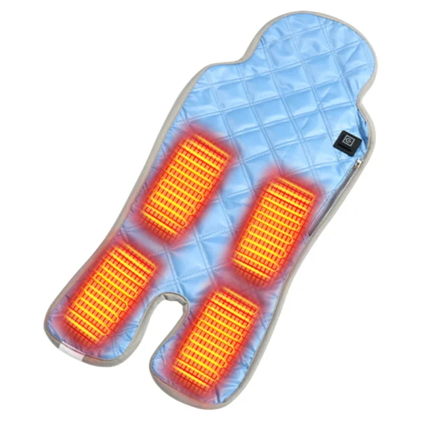 Stroller Heated Chair Pad 3 Temperature Levels Baby Car Seat Heating Pad Waterproof Baby Car Warm Cushion for Baby High Chair - Image 8