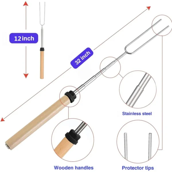 Portable Camping Kitchen Utensil Set-27 Piece Cookware Kit, Stainless Steel Outdoor Cooking and Grilling Utensil Organizer - Image 3