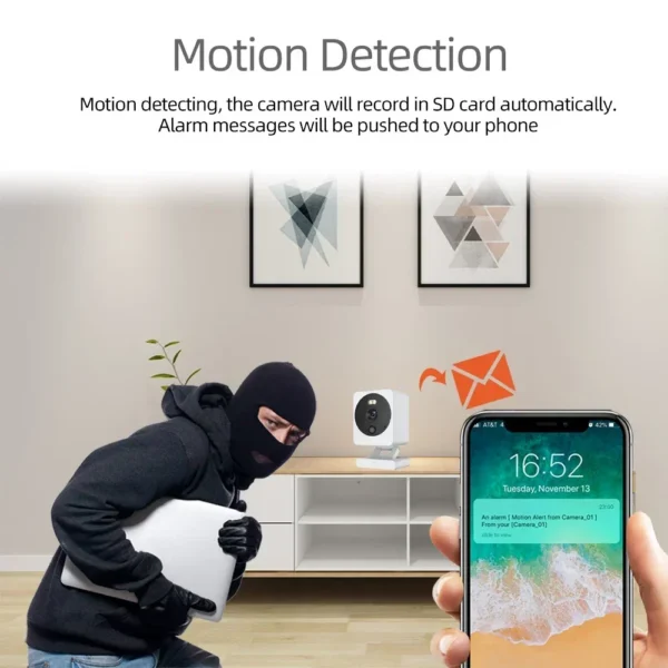3MP Wifi Security Camera Baby Monitor Smart Life Home Outdoor Color Night Vision Wireless CCTV Waterproof Two Way Audio CamTuya - Image 3