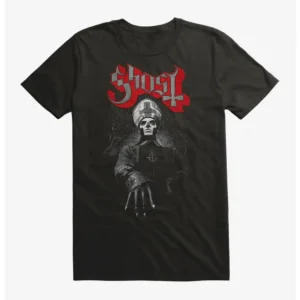 Ghost Papa Emeritus III Black and White Extra Soft T-Shirt Men Women Short Sleeve Cotton Tee Streetwear Summer Tops Men Clothing