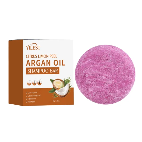Natural TurmericShampoo Soap Reduce Hair Loss Clean Dandruff Nourish Moisturize Scalp Improve Hair Quality Hair Care Product 60g - Image 8