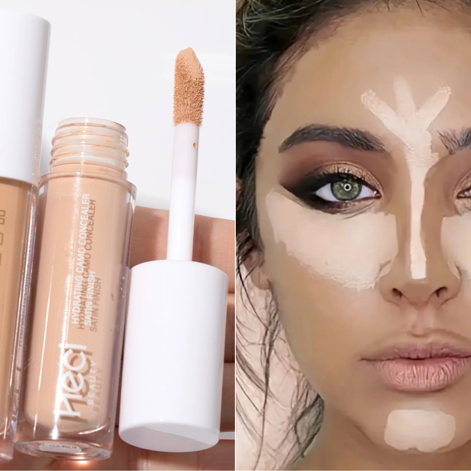 Liquid Concealer-Lightweight Dark Circle Blemish Pore - minimizing Creamy Concealer, Natural Finish For Sensitive Skin Makeup - Image 4