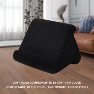 Tablet Pillow Stand with 3 Viewing Angles Laptop Stand Compatible with All Tablets for Phones and iPad Kindle E-Reader and Books