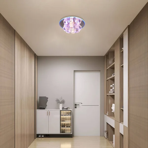 LED Crystal Ceiling Lamp Living Room Bedroom Chandelier Light Indoor Lighting Home Decorative Lamp