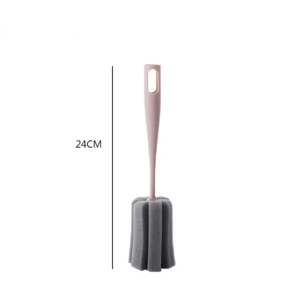 Baby Nursing Bottle Brush Soft Sponge Brush for Water Bottle Glass Cup Clean Washing Cleaner Items Short Long Handle Available - Image 9