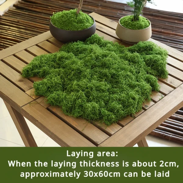 1pc fake plants home decor Simulated moss turf biomimetic artificial moss micro landscape layout ornaments lawn bonsai - Image 7