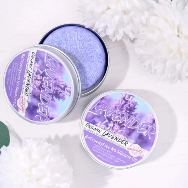 Lavender shampoo is refreshing, oil controlling, and smooth for hair, solving the problem of oily scalp without silicone oil res - Image 3