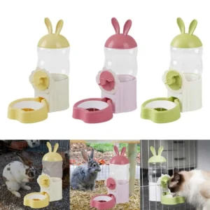 Portable Water Drinking Dispenser Large Capacity 800ml Automatic Water Drinker Easy To Clean Durable Pet Water Dispenser