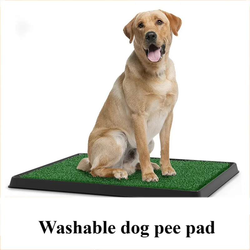 Pet Lawn Toilet Mat Waterproof Indoor Toilet Can Replace Urine Waterproof Washable Dog Pee Pad Pet Clean Products Accessories