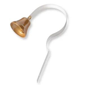 Smart Antique Christmas Tinkled Bells Wall Mounted Potty Metal Training Bell Anti-Grab Door Doorbells Pet Dog Interactive Bells