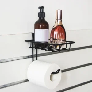 Toilet Paper Holder Over The Tank Tissue Roll Holder Hanging Over Bathroom Cabinet Door Shelf Storage Mega Rolls/Phone