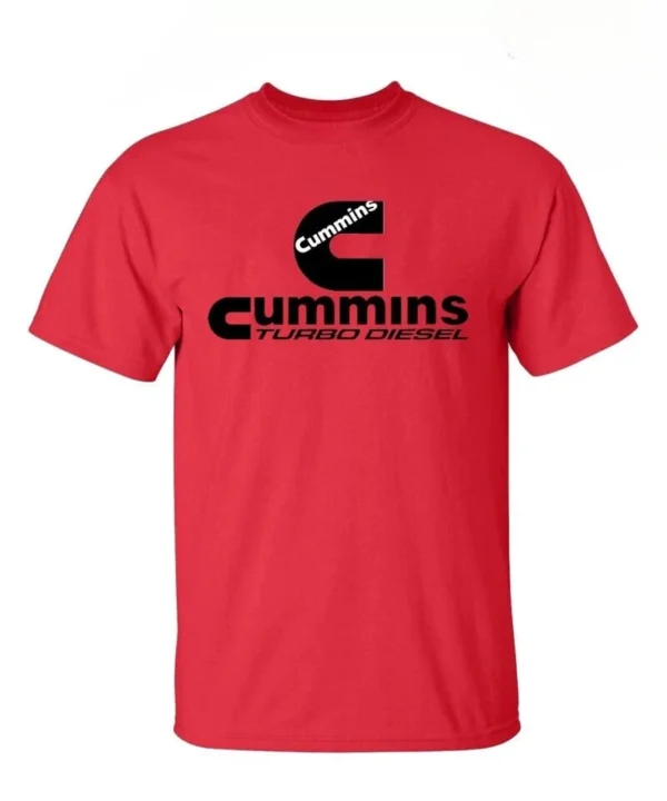Cummins Engine T-Shirt Men Women Cotton Short Sleeve American Vintage Streetwear Luxury Brand T-shirt Summer Tops Men's Clothing - Image 7