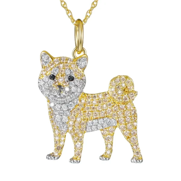 Exquisite Cute Poodle Pendant Necklace Fashion Women's Pet Dog Jewelry Animal Accessories Elegant Party Gifts for Dog Lovers - Image 17