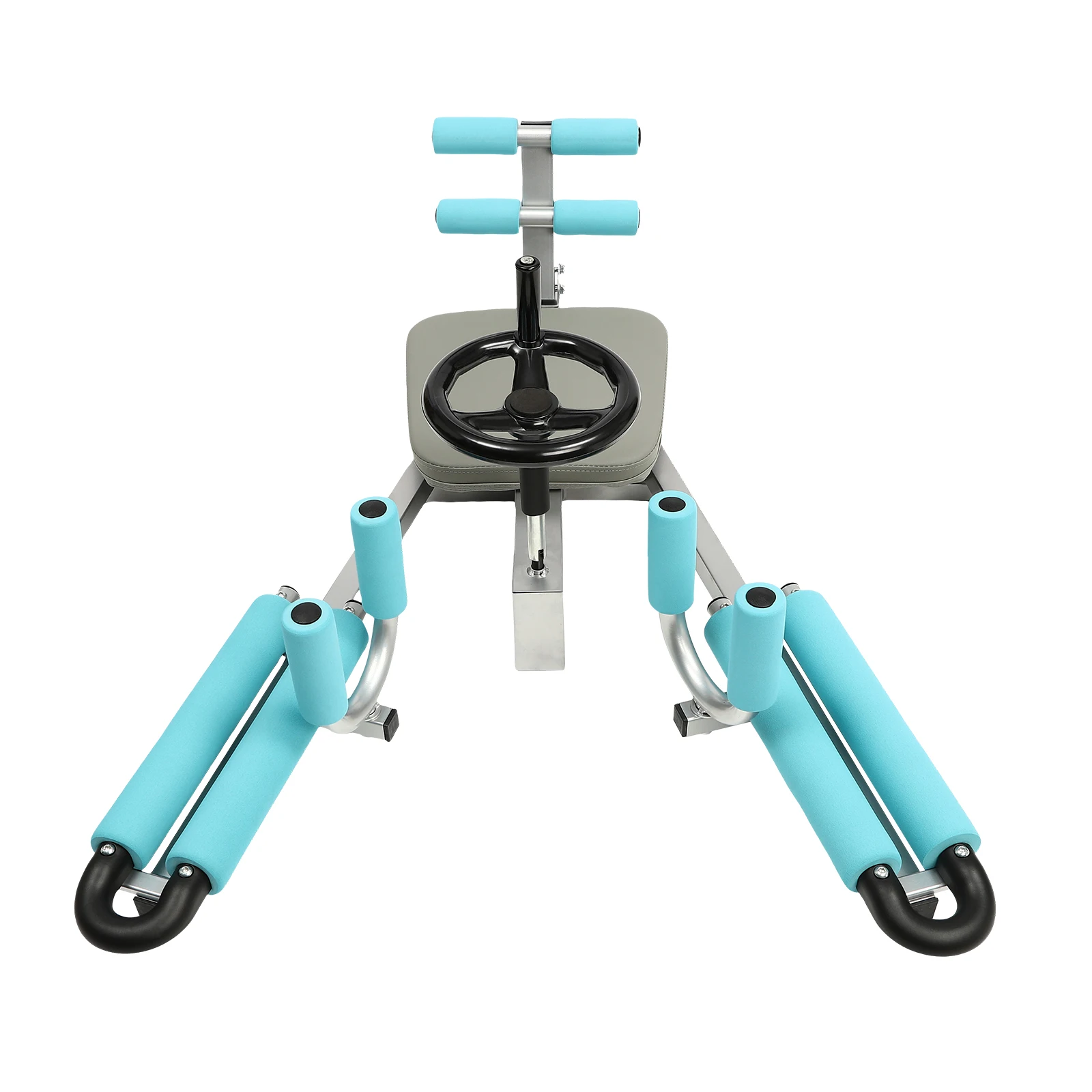 (Cyan) Leg Stretcher, Flexibility Stretching Equipment, 330.7lbs Split Machine for Leg Stretching Exercise for Home, Office, Gym - Image 5
