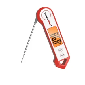 ThermoPro TP19HW Meat Thermometer Waterproof LED Display Magnet Stainless Steel Probe for Grilling Cooking Water Measuring Tool