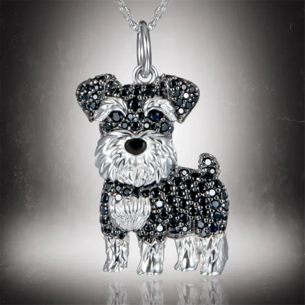 Exquisite Cute Poodle Pendant Necklace Fashion Women's Pet Dog Jewelry Animal Accessories Elegant Party Gifts for Dog Lovers - Image 19