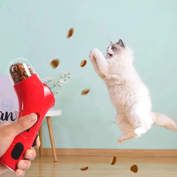 Dog Food Training Equipment  Portable Interactive Treat Pet Food Dispenser Launcher Gun Pet Snack Feeder Tool Pets Supplies - Image 3