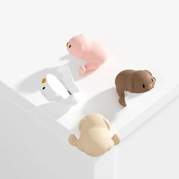Baby Cartoon Safety Puppy Table Corner Guard Protector Soft Silicone Anticollision Protection Edge Cover Furniture Kids Security - Image 5