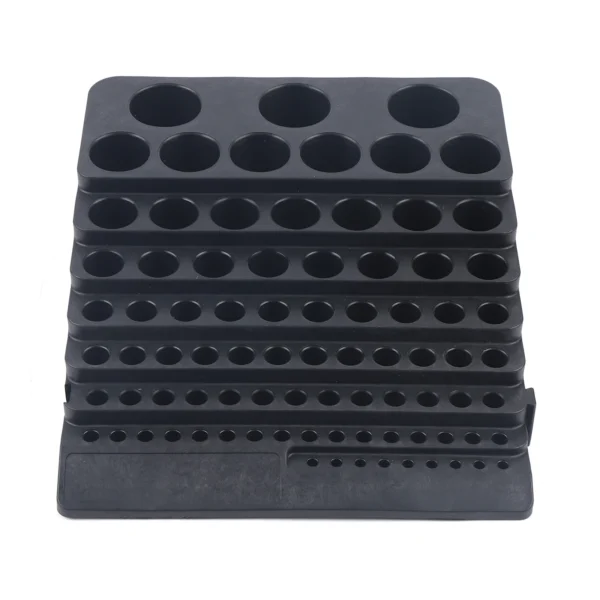 84 Hole Pp Portable Milling Cutter Storage Box For Household Products Can Be Spliced - Image 2