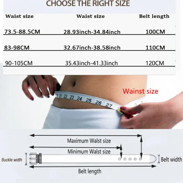 Men's Trousers Belt Simple Fashion Luxury Brand Leather High Quality Waistband Men Luxury Brand Black Belt DT151 - Image 6