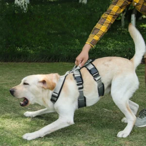 Dog Harness No Pull Adjustable Pet Harness Reflective Working Training Easy Control Pet Vest Military Service Dog Harnesses