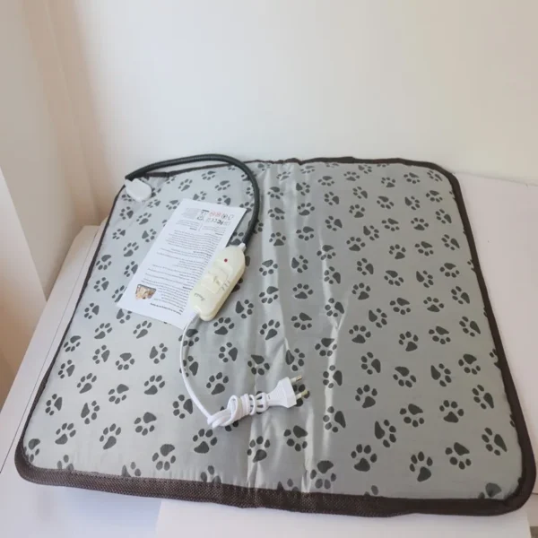 Pet Heated Mat Dog Temperature Adjustable Dog Heating Pad Waterproof Electric Heating Pad Timer Dog Sleeping Supply waterproof ﻿ - Image 10