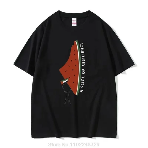 Funny This Is Not A Watermelon Graphic T Shirt Men High Quality Fashion Clothing T-Shirts Summer Casual Oversized Cotton t shirt - Image 2