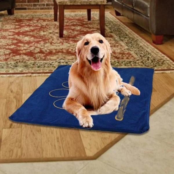 PET Dog Heating Pad,Indoor Pet Heating Pads for Cats Dogs with Chew Resistant Cord, Long-Time Working Electric Pet Heated Mat - Image 4