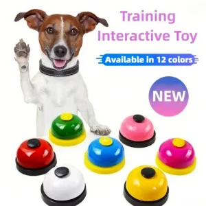 1pc Pet Safety Dog Training Bell Interactive Puppy Training Assistant Tool Teach Your Dog to Ring the Bell