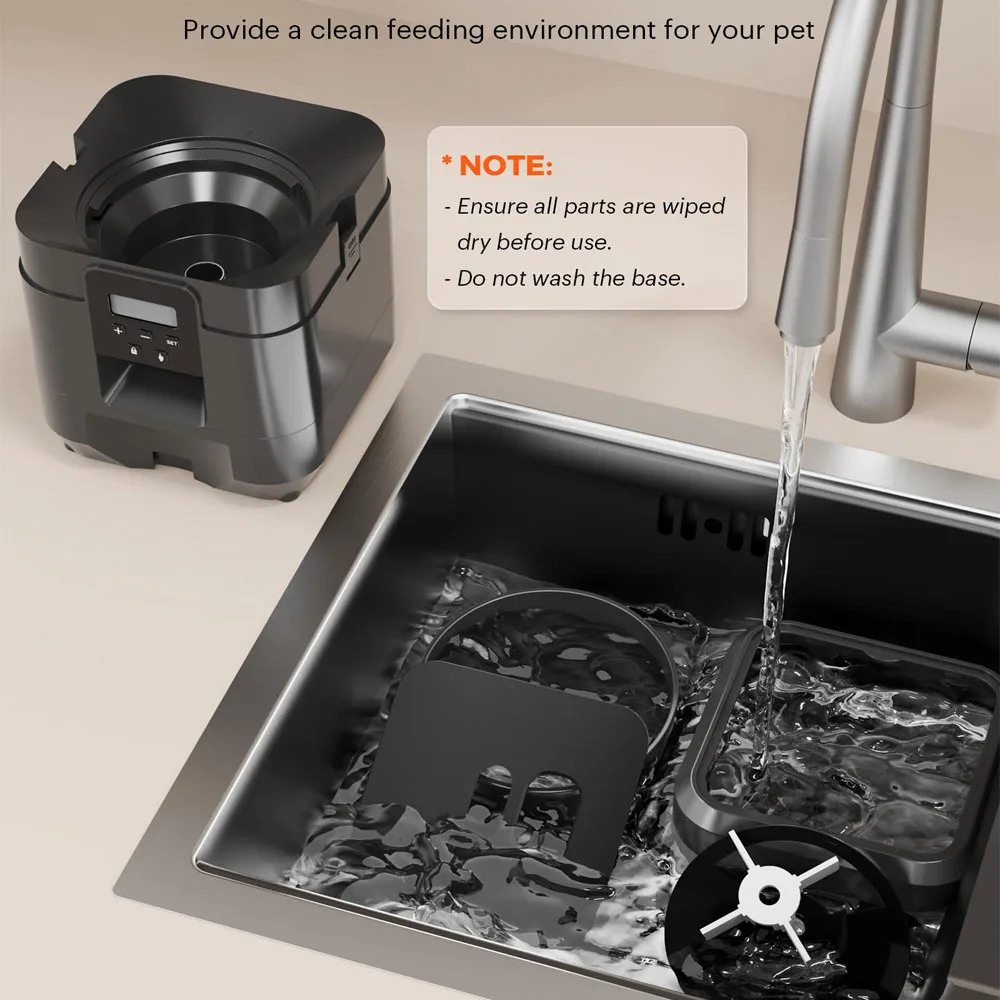 Smart Pet Feeder Automatic Cat Feeder Dog Slow Food Machine With Timed Quantitative Automatic Cat Food Dispenser Cat Dog Bowl - Image 5