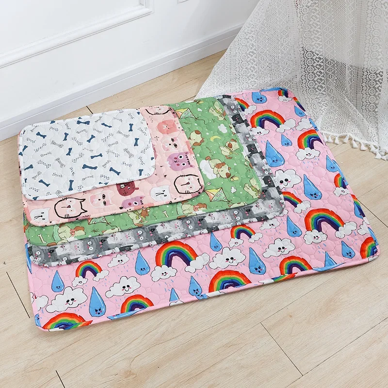 Washable Pet Dog Pee Pad Reusable Absorbent Diaper Mat Puppy Training Pad Pets Bed Urine Mat for Pet Car Seat Protect Cover - Image 4