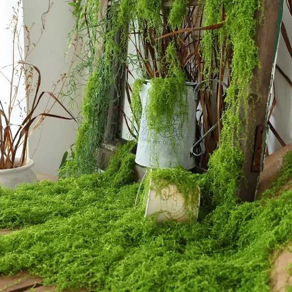 1pc fake plants home decor Simulated moss turf biomimetic artificial moss micro landscape layout ornaments lawn bonsai - Image 5