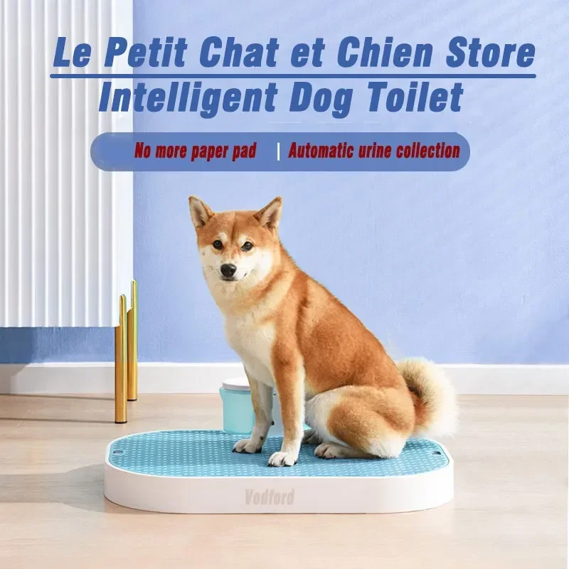 Smart Dog Toilet for Pets Indoor Potty Training Pads Puppy Potty Tray with Automatic Urine Collection and No More Paper Pad